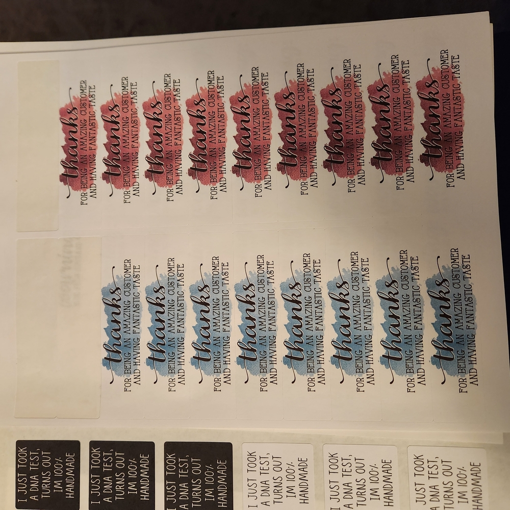 Small Business Shipping / Order Stickers - Picture 5 of 10